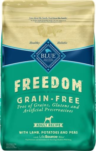 Blue Buffalo Freedom Adult Lamb Recipe Dry Dog Food  