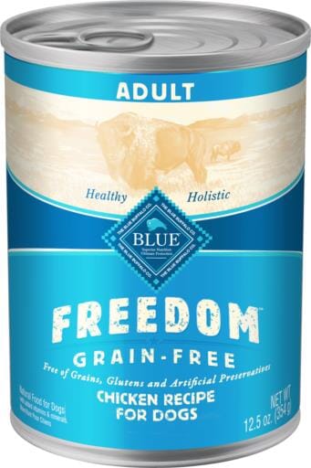 Blue Buffalo Freedom Chicken Adult Canned Dog Food - 12.5 Oz - Case of 12  