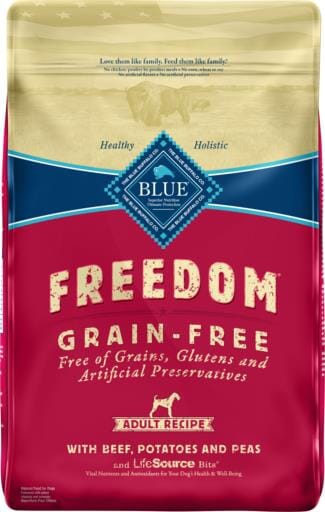 Blue Buffalo Freedom Grain-Free Adult Beef Recipe Dry Dog Food  