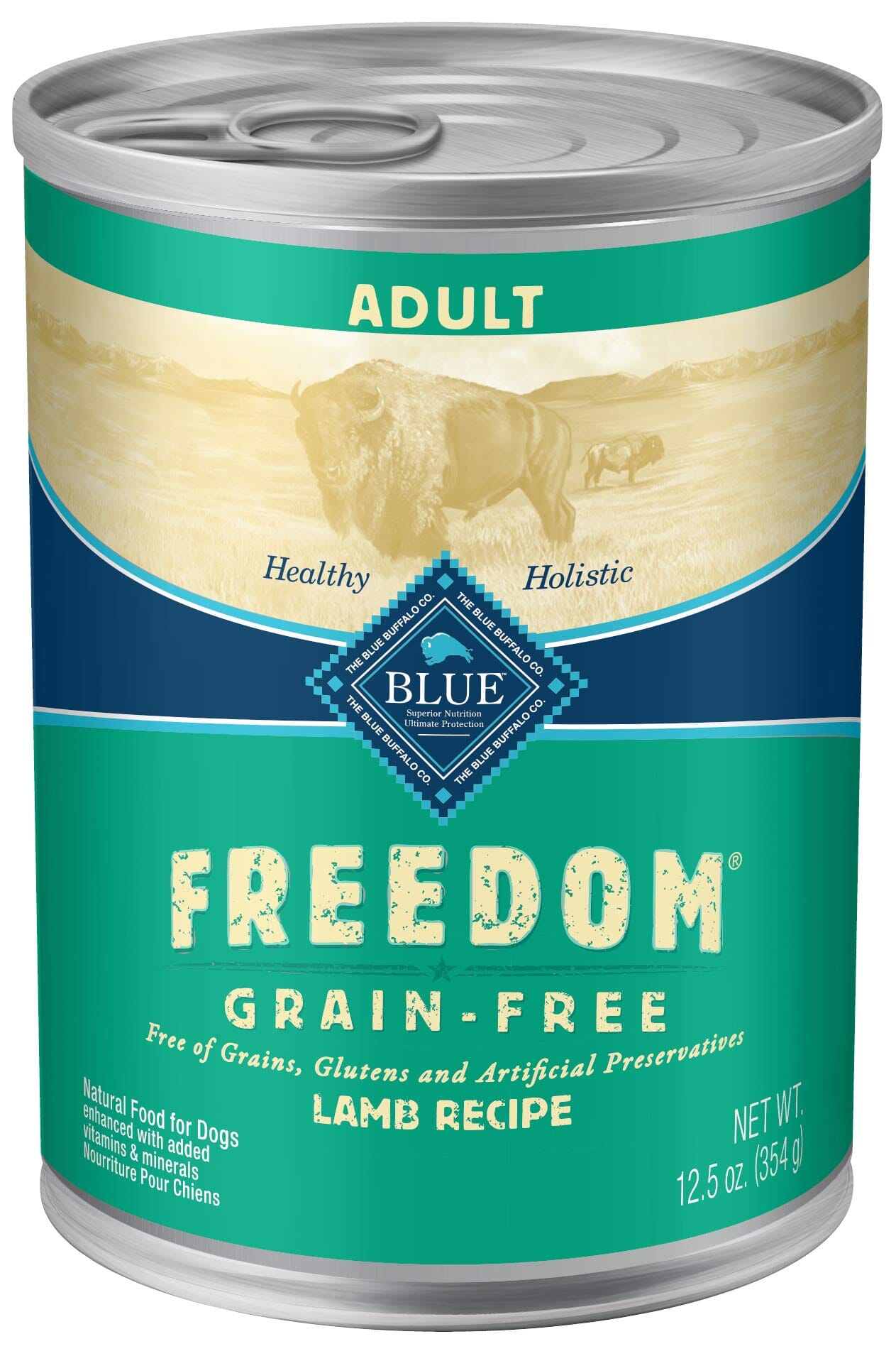 Blue Buffalo Freedom Grain-Free Lamb Adult Canned Dog Food - 12.5 Oz - Case of 12  