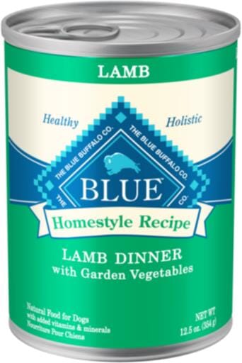 Blue Buffalo Homestyle Recipe Lamb Canned Dog Food - 12.5 Oz - Case of 12  