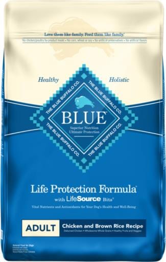 Blue Buffalo Life Protection Formula Adult Natural Chicken and Brown Rice Dry Dog Food  