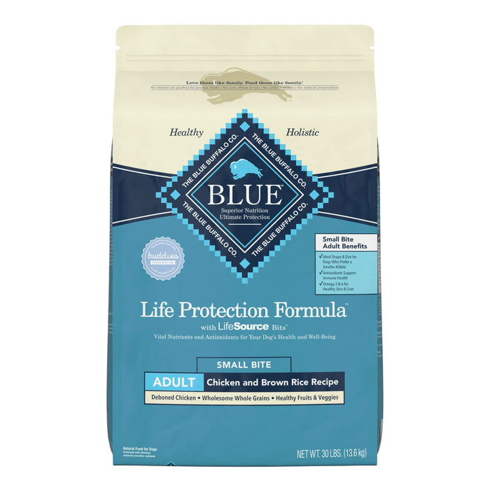 Blue Buffalo Life Protection Formula Adult Small Bite Chicken and Brown Rice Dry Dog Food