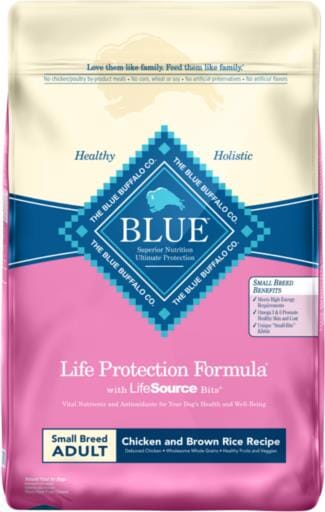 Blue Buffalo Life Protection Formula Adult Small-Breed Chicken and Brown Rice Dry Dog Food  