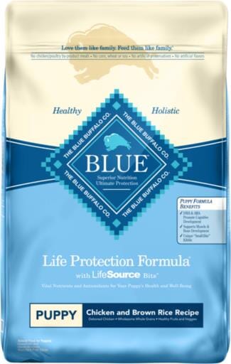 Blue Buffalo Life Protection Formula Chicken and Brown Rice Puppy Dry Dog Food  
