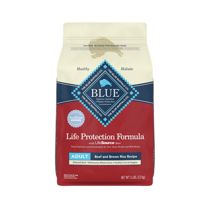 Blue Buffalo Life Protection Formula Natural Adult Beef and Brown Rice Dry Dog Food