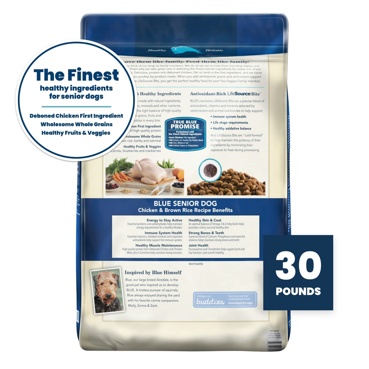 Precise senior outlet dog food