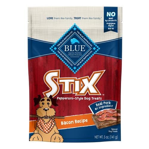 Blue Buffalo Stix Bacon Soft and Chewy Dog Treats - 5 Oz  