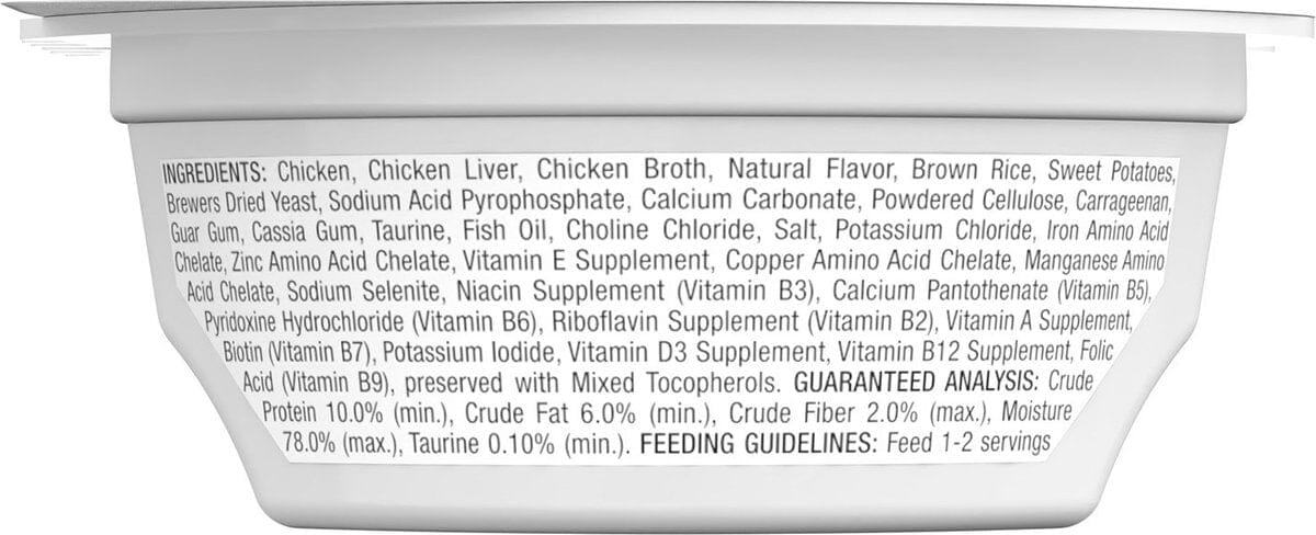 Blue Buffalo Tasteful Spoonless Singles Adult Chicken Entrée Pate Wet Cat Food - 2.6 Oz - 10 Trays