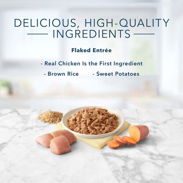 Blue Buffalo Tastefuls Adult Chicken in Gravy Entrée Canned Cat Food - 3 Oz - Case of 12