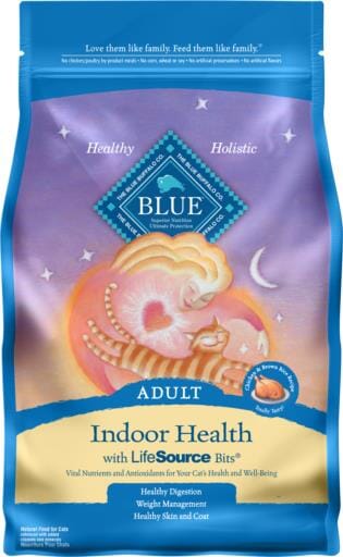 Blue Buffalo Tastefuls Indoor Adult Chicken Dry Cat Food - 3 Lbs  