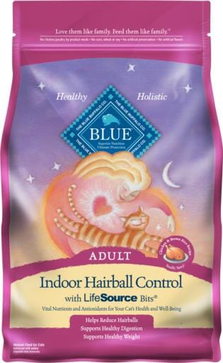 Blue Buffalo Tastefuls Indoor Adult Hairball Control Natural Chicken Dry Cat Food  