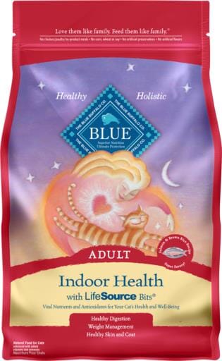 Blue Buffalo Tastefuls Indoor Adult Salmon Dry Cat Food - 7 Lbs  