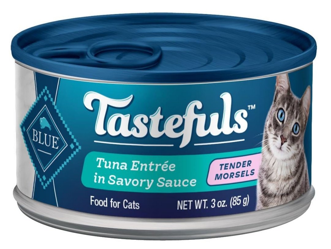 Blue Buffalo Tastefuls Natural Tender Morsels Tuna Entree Wet Cat Food  