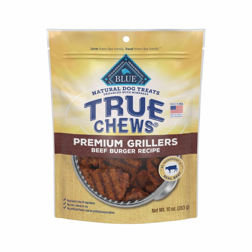 Blue Buffalo True Chews Natural Burger Jerky Dog Treats - 10 Oz  