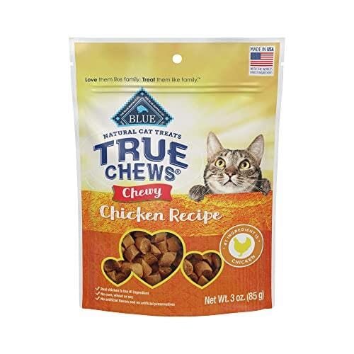 Blue Buffalo True Chews Natural Chicken Chewy Cat Treats - 3 Oz  