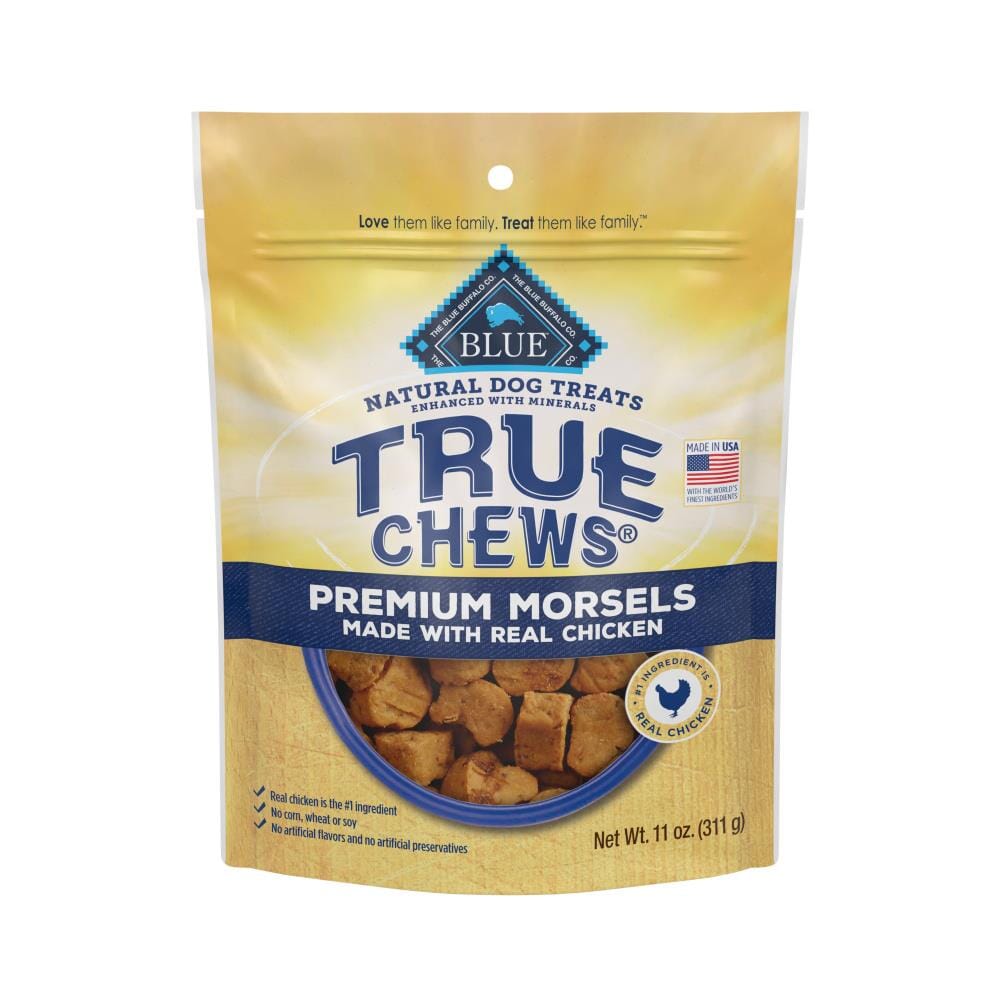 Blue Buffalo True Chews Premium Morsals Chicken Natural Dog Treats - 12 Oz  