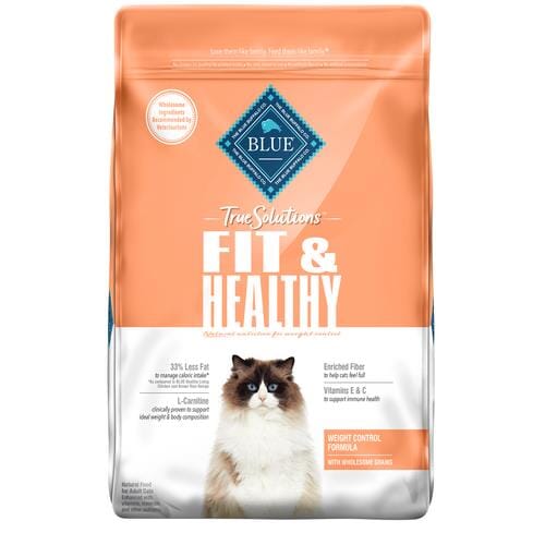 Blue Buffalo True Solutions Fit & Healthy Natural Weight Control Chicken Recipe Adult Dry Cat Food  