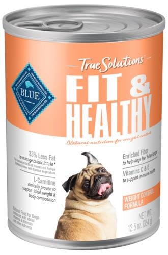 Blue Buffalo True Solutions Fit & Healthy Natural Weight Control Chicken Recipe Adult Wet Dog Food  