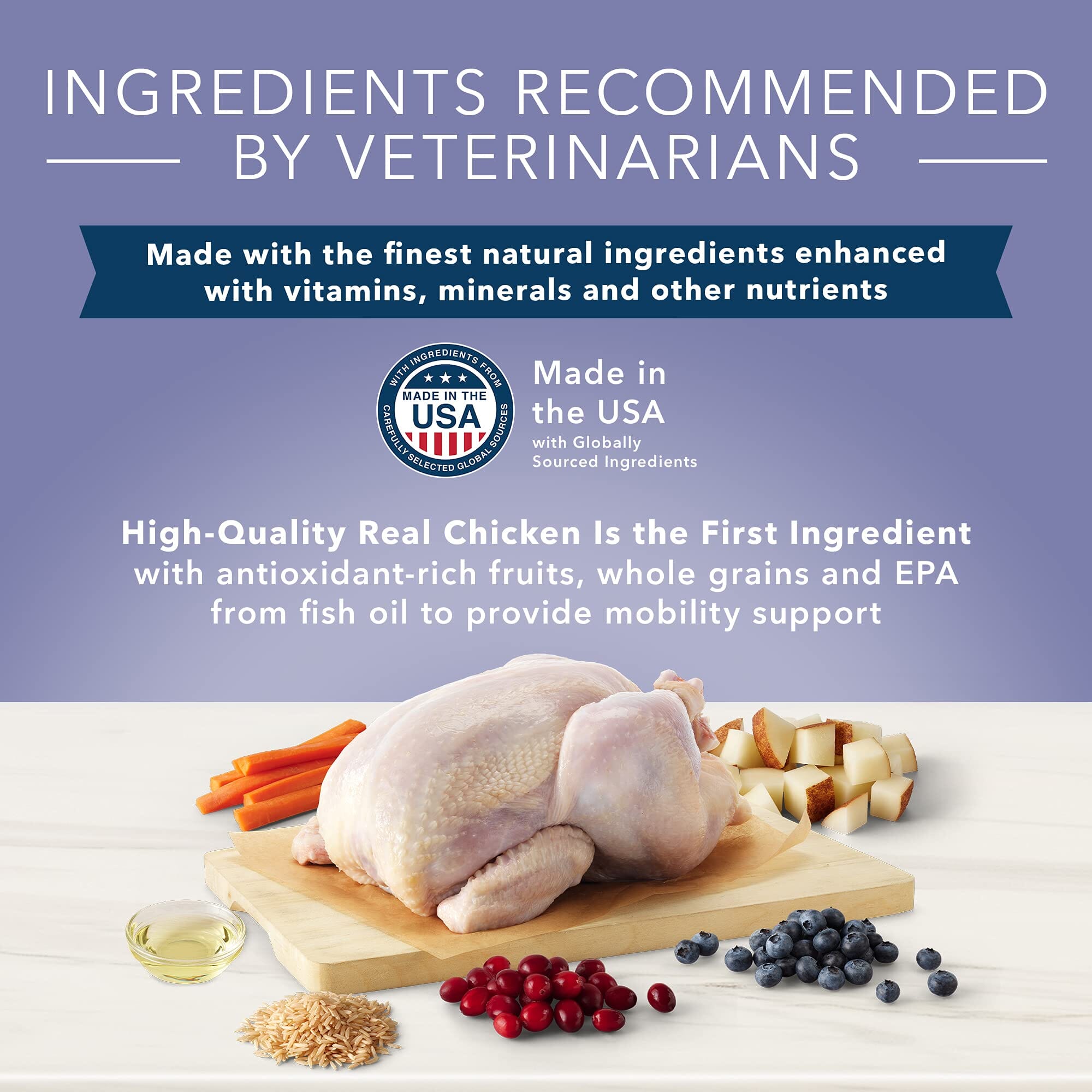 Blue Buffalo True Solutions Jolly Joints Adult Mobility Support Chicken Dry Dog Food  
