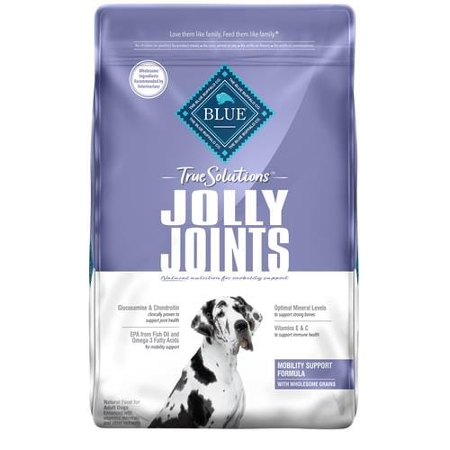 Blue Buffalo True Solutions Jolly Joints Adult Mobility Support Chicken Dry Dog Food  