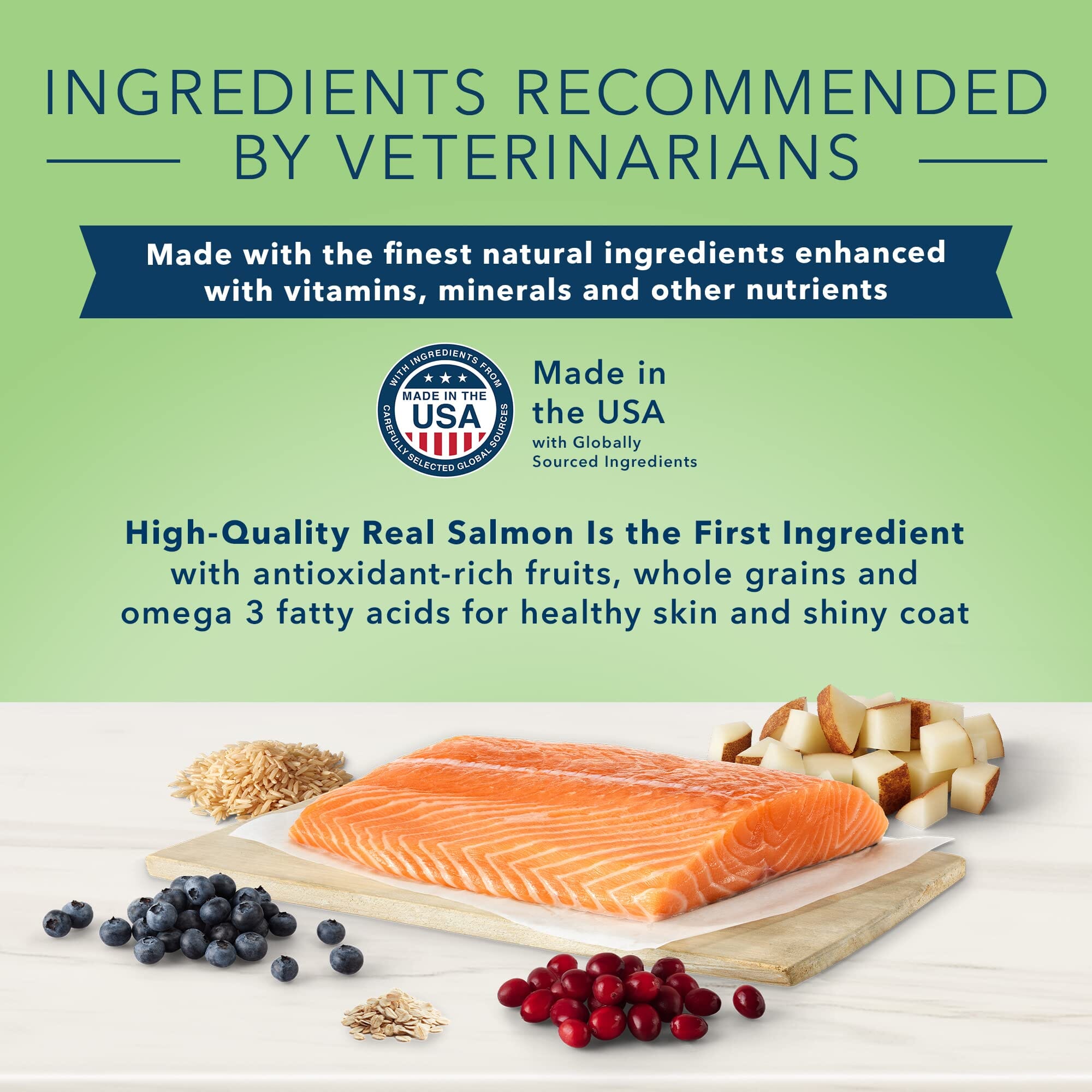 Blue Buffalo True Solutions Skin and Coat Salmon Dry Dog Food - 4 Lbs  