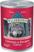 Blue Buffalo Wilderness Adult High-Protein Grilled and Chicken Canned Dog Food - 12.5 Oz - Case of 12