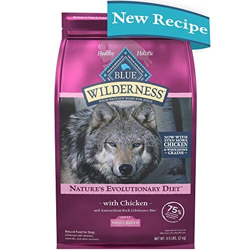 Blue Buffalo Wilderness Adult Small-Breed Chicken with Wholesome Grains Dry Dog Food  