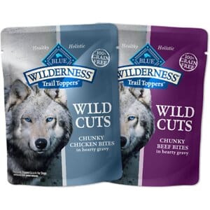 Blue Buffalo Wilderness Chicken and Beef Dog Food Topper - Variety Pack - 3 Oz - Case of 12 Default Title