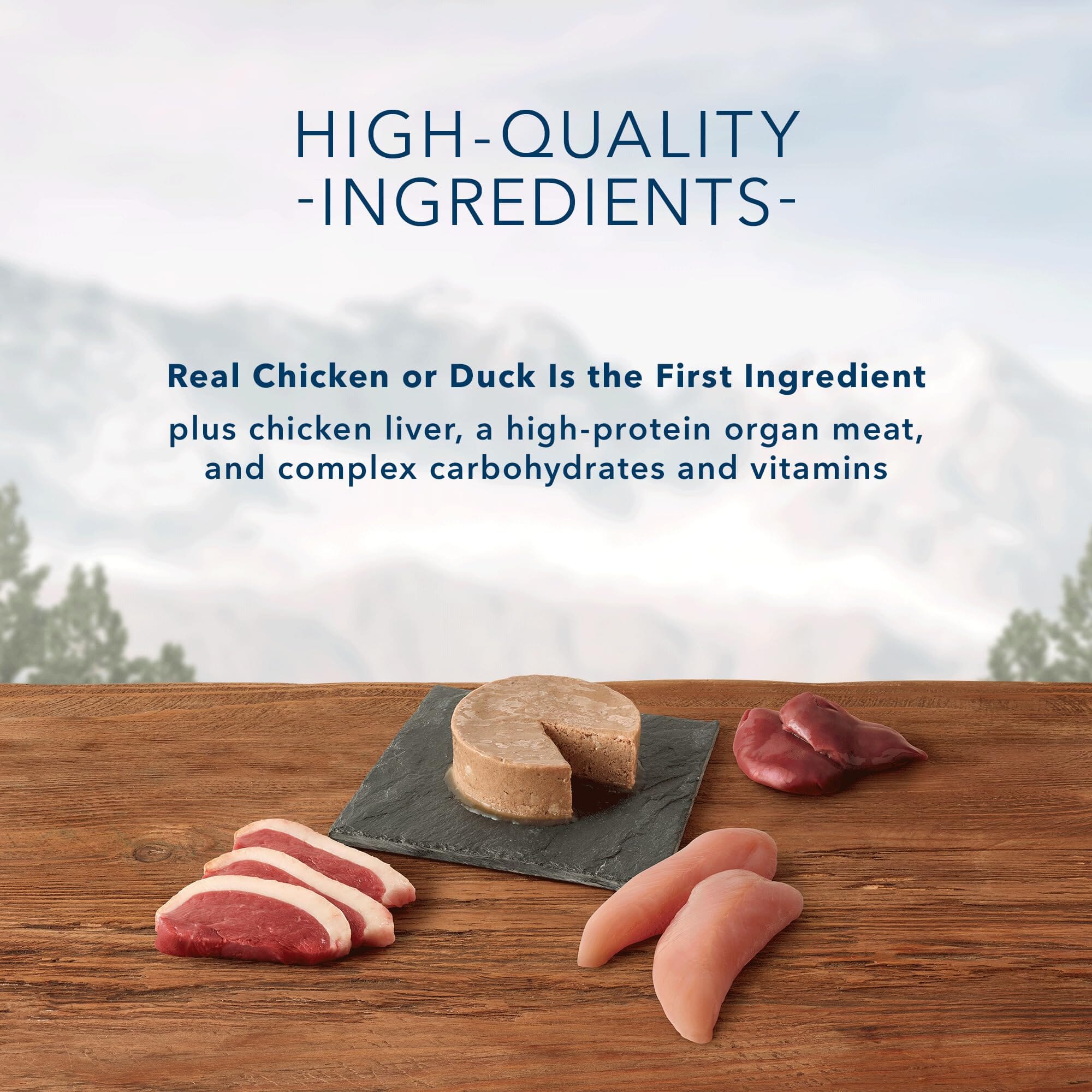 Blue Buffalo Wilderness Grain-Free Chicken and Duck Wet Dog Food Tray - Variety Pack - 3.5 Oz - 12 Count  