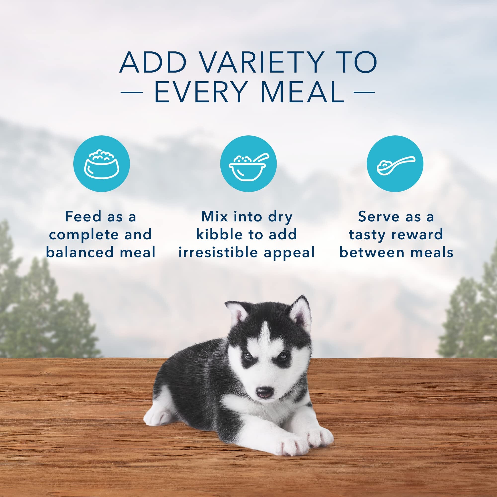 Blue Buffalo Wilderness Rocky Mountain Recipe Grain-Free Puppy Canned Dog Food - 12.5 Oz - Case of 12  