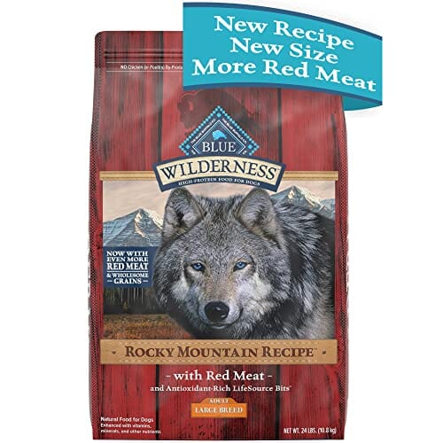 Blue Buffalo Wilderness Rocky Mountain Recipe High-Protein with Grains Dry Dog Food - 24 Lbs Default Title