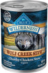 Blue Buffalo Wilderness Wolf Creek Stew Chunky Chicken Canned Dog Food - 12.5 Oz - Case of 12  