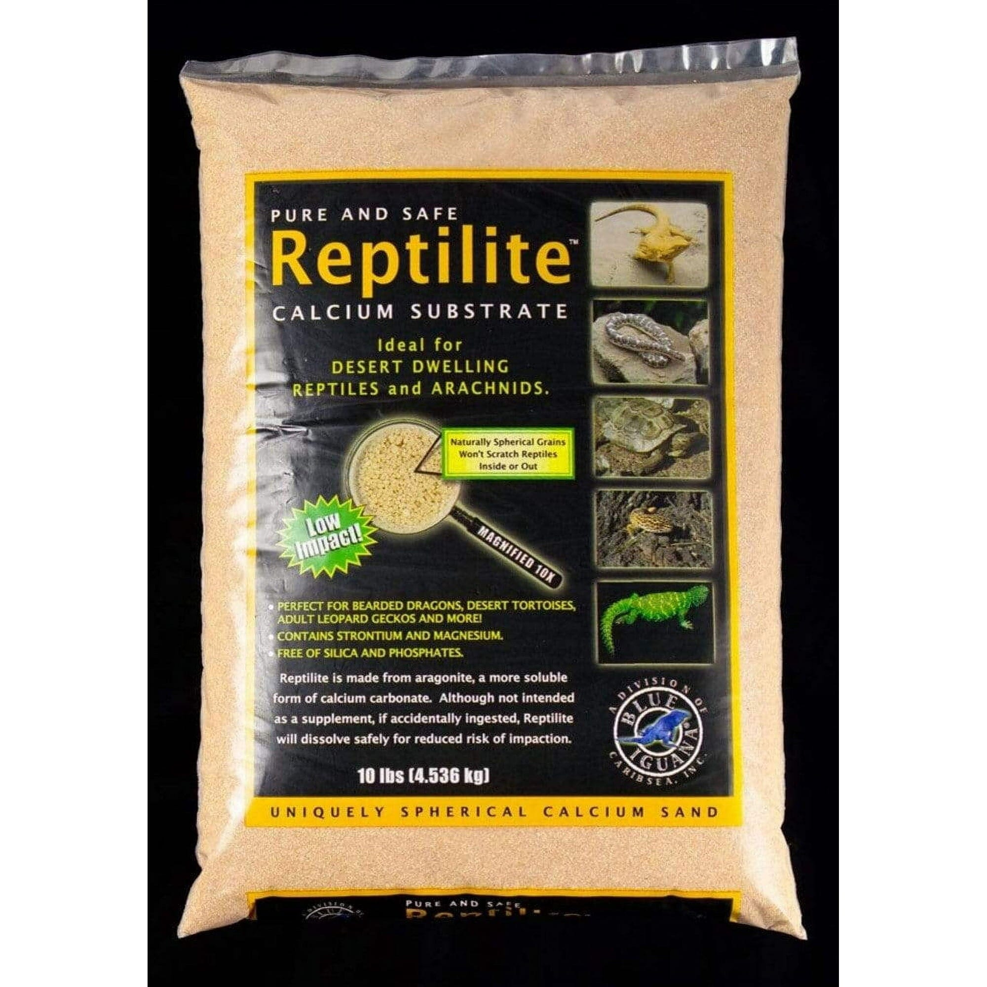 Blue Iguana Reptilite Calcium Substrate - Aztec Gold - 10 lb - Pack of 4