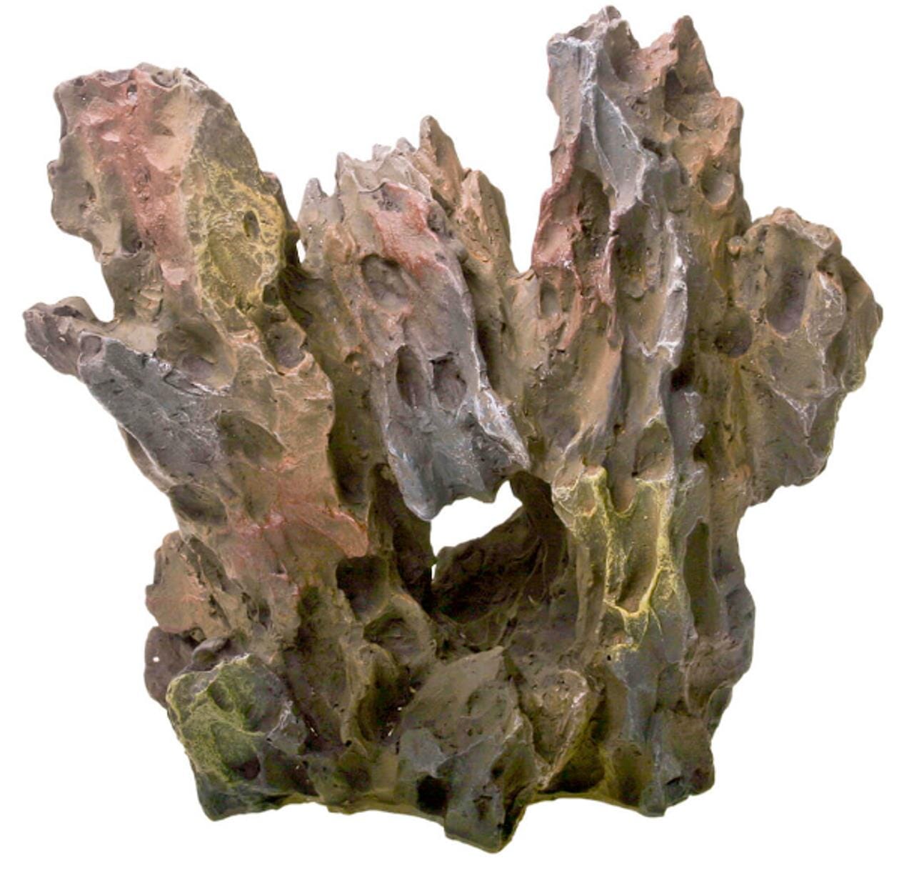Blue Ribbon Exotic Environments Petrified Driftwood Aquarium Ornament Large