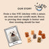 Bocce's Bakery Made in USA Berry Sorbet Blueberry Strawberry and Vanilla Soft and Chewy Dog Treats - 6 Oz