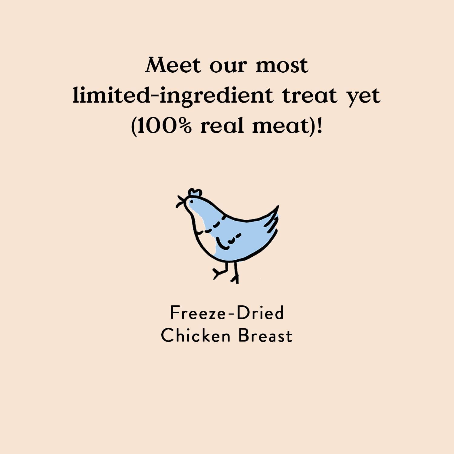 Bocce's Bakery Made in USA Limited Ingredient Diet Chicken Liver Freeze-Dried Dog Treats - 3 Oz