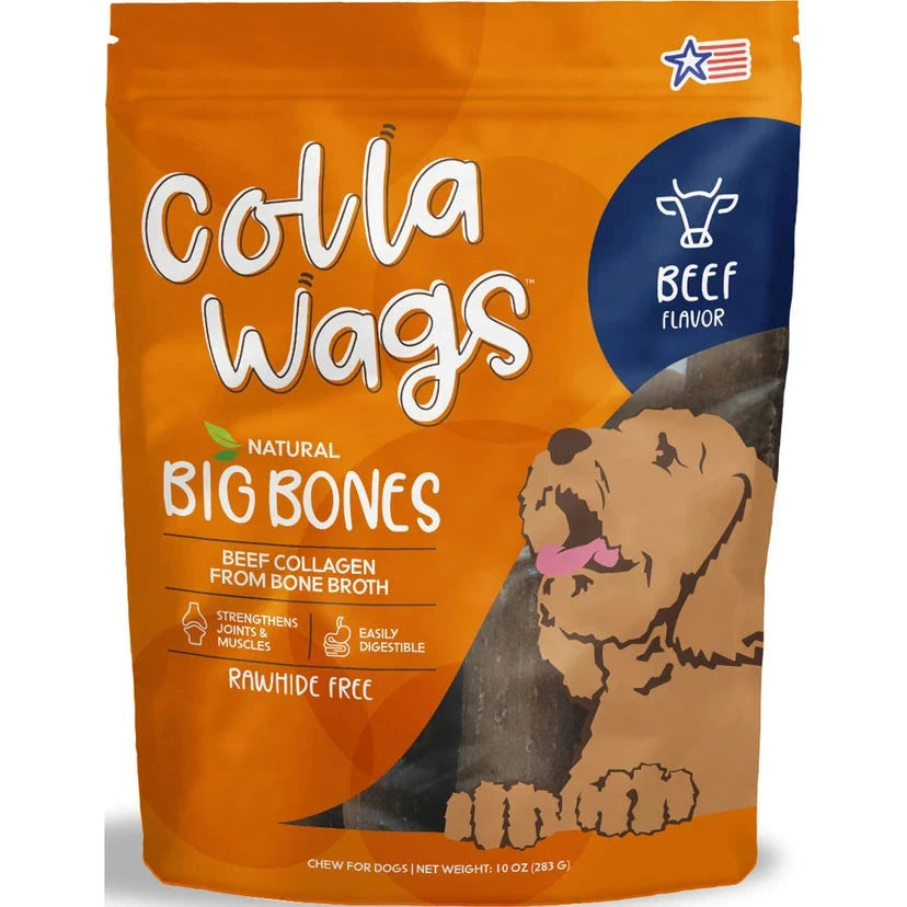 Boone Collawags Big Bones Mass Natural Dog Chews - Beef - 10 Oz