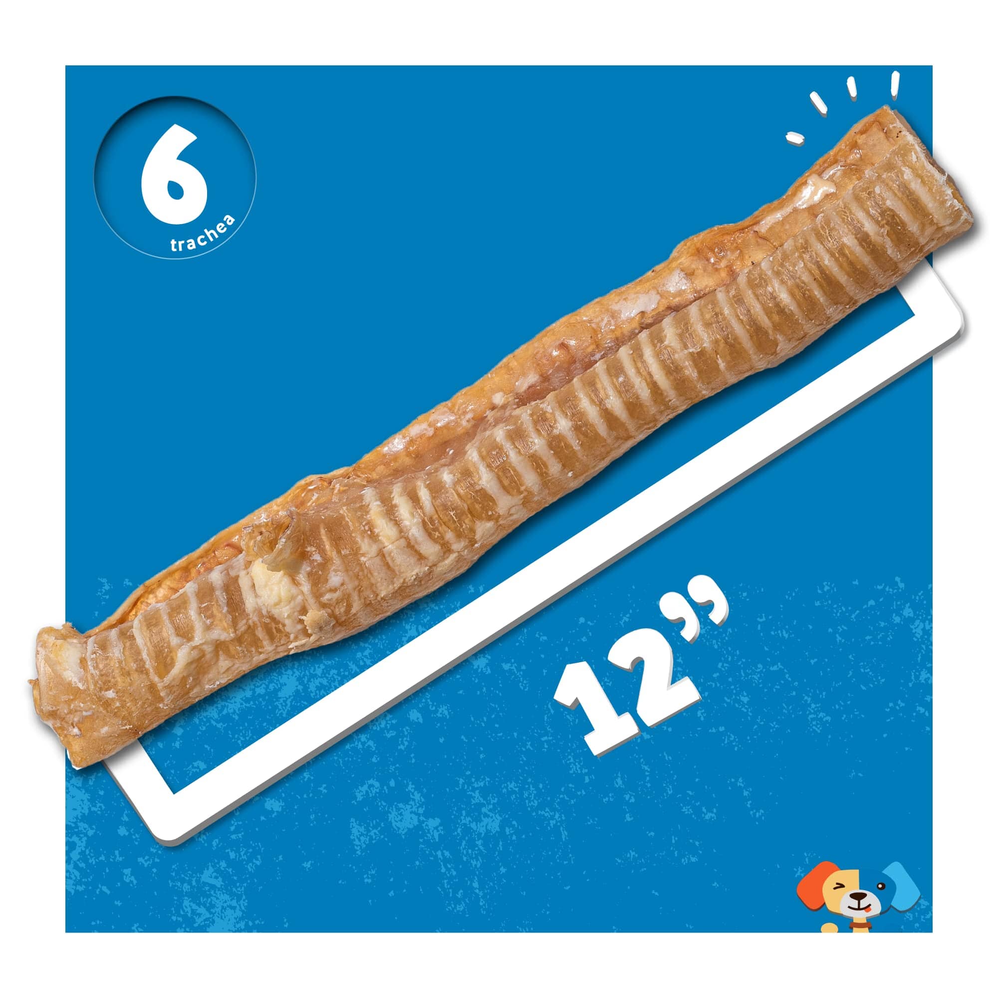 Bravo! Bag-O-Chews Dry Roasted Beef Trachea Dog Treats  