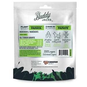 Buddy Jacks Papaya Soft and Chewy Dog Treats - 7 Oz