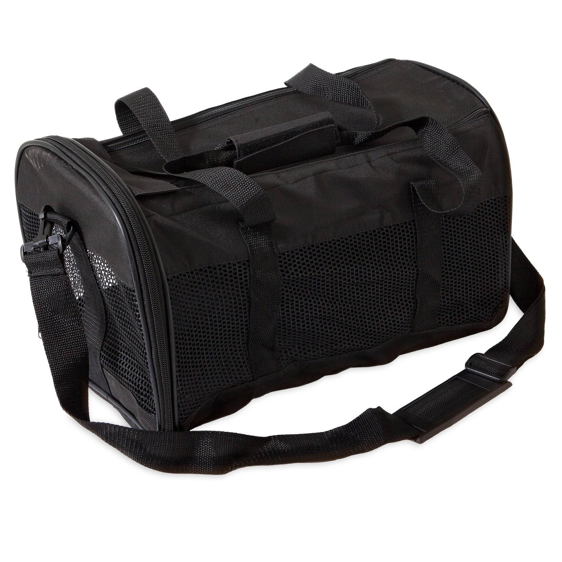 Petmate Soft-Sided Kennel Cab Airline Approved Travel Dog Carrier - Black