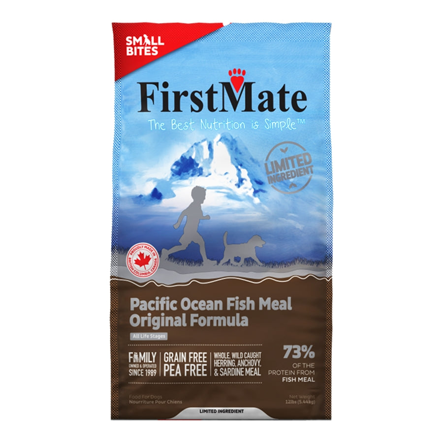 FirstMate Limited Ingredient Diet Grain-Free Small Bites Pacific Oceanfish Dry Dog Food