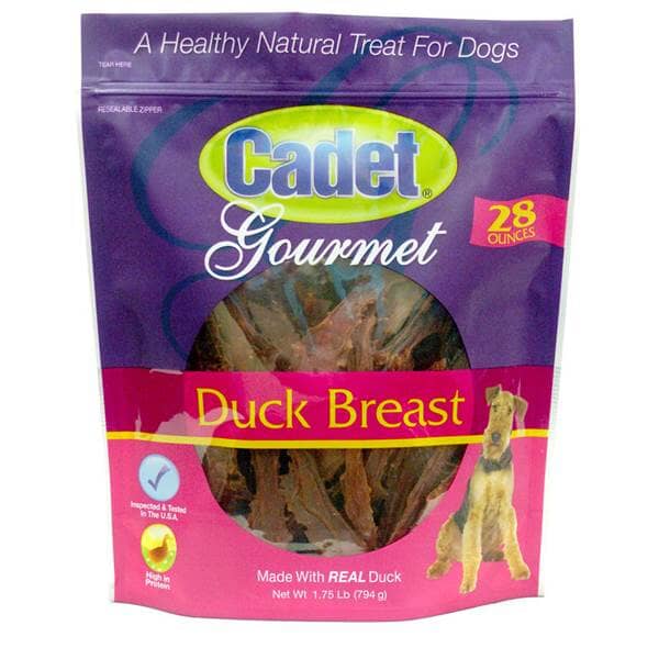 Cadet Gourmet Duck Breast Natural Dog Treats - Duck - 28 Oz