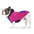 Canada Pooch Cool Factor Performance Dog Hoodie Pink/Purple 10 Inch Length