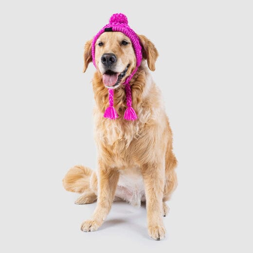 Canada Pooch Polar Pom Pom Dog Hat