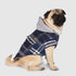 Canada Pooch Shacket Plaid Dog Coat with Hood