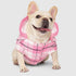 Canada Pooch Shacket Plaid Dog Coat with Hood