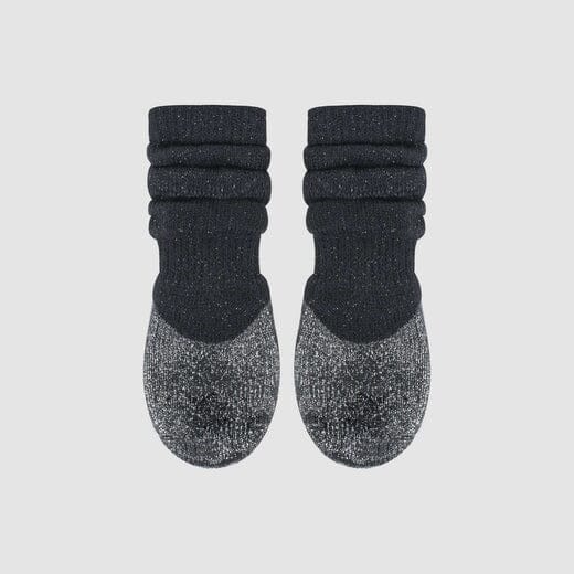 Canada Pooch Slouchy Dog Socks - Black - Small