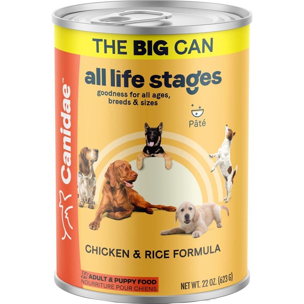 Canidae All Life Stages Chicken and Rice Formula Canned Dog Food - 22 Oz - Case of 12 Default Title