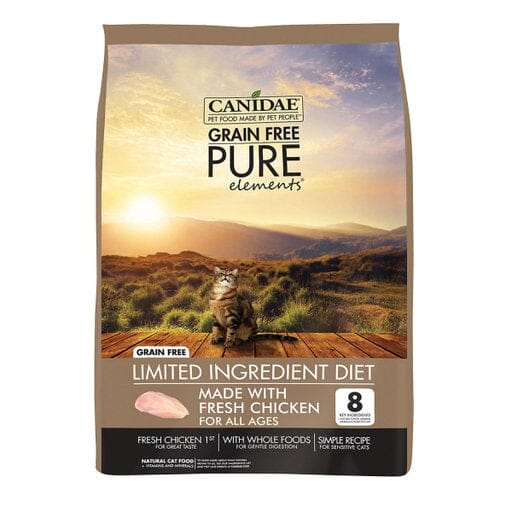 Canidae Pure Goodness Element Grain-Free Limited Ingredient Premium Chicken Dry Cat Food - 10 Lbs Default Title